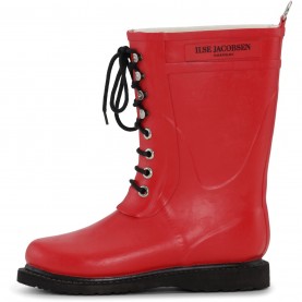 обувки,дамски,боти,ilse,jacobsen,rubber,rain,boots,deep,red