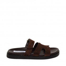 дамски,сандали,steve,madden,women,s,missile,flat,sandals,dark,brown