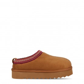 дамски,боти,be,you,faux,fur,trim,mule,tan