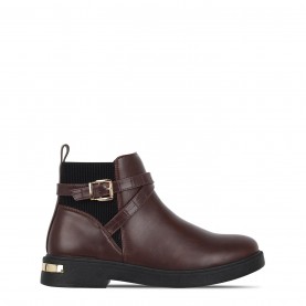 дамски,боти,be,you,buckle,ankle,boot,brown
