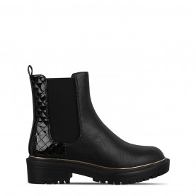 дамски,боти,be,you,quilted,chelsea,boot,black