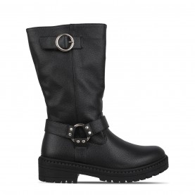be,you,textured,biker,boot,black