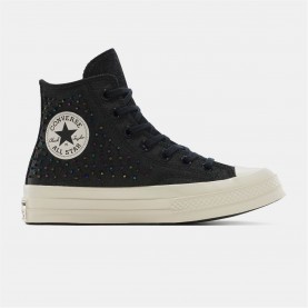 Маратонки Converse Unisex Adults Chuck 70 Beads Canvas High-Top Trainers - 001-Black/Bla маратонки,дамски,обувки,за,лятото,летни,маратонки,и,платнени,обувки,маратонки,за,училище,ученически,обувки,кецове,за,училище,разпродажба,converse,дамски,ма