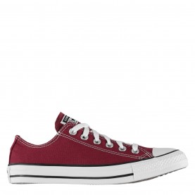 Маратонки Converse Chuck Ox Canvas Trainers - Maroon 607 маратонки,мъжки,маратонки,converse,chuck,ox,canvas,trainers,maroon,607