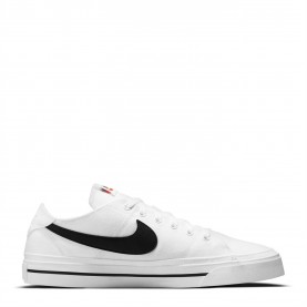 Обувки Nike Court Legacy Canvas Men's Shoes - White/Black обувки,мъжки,летен,каталог,летни,маратонки,и,платнени,обувки,плажен,магазин,мъжки,обувки,от,текстил,nike,court,legacy,canvas,men's,shoes,white,black