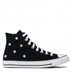 Дамски маратонки Converse Womens Canvas High-Top Trainers - Black/Egret дамски,маратонки,converse,women,s,canvas,high,top,trainers,black,egret