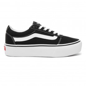 дамски,обувки,дамски,маратонки,vans,ward,platform,women's,black,white