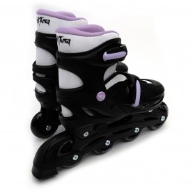 дамски,обувки,за,скейт,дамски,ролкови,кънки,fabric,skates,black,purple