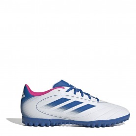 Футболни стоножки adidas Goletto Adults Astro Turf Football Boots - White/Blue/Pink футболни,стоножки,всички,футболни,обувки,мъжки,футболни,обувки,футболни,обувки,за,мек,терен,футболни,обувки,за,твърд,терен,футбол,adidas,goletto,adults,ast