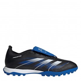 Футболни стоножки Adidas Predator League Fold-Over Tongue Astro Turf Football Boots - Black/Blue футболни,стоножки,футболни,обувки,adidas,футболни,обувки,adidas,messi,футболни,обувки,за,изкуствена,трева,мъжки,футболни,обувки,всичко,за,футбола,на,разпро
