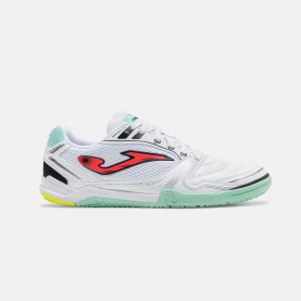 Футболни обувки Joma Dribling 721 Indoor Football Trainers - White/Turq футболни,обувки,детски,маратонки,за,футбол,на,закрито,всички,футболни,обувки,мъжки,футболни,обувки,футболни,обувки,за,твърд,терен,футболни,обувки,за,мек,те