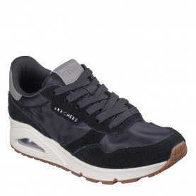 Дамски маратонки Skechers Hairy Suede & Mesh Lace Up Fashion Low-Top Trainers Womens - Black/White дамски,маратонки,маратонки,за,училище,ученически,обувки,дамски,маратонки,skechers,hairy,suede,&,mesh,lace,up,fashion,low,top,trainers,womens,black,whit