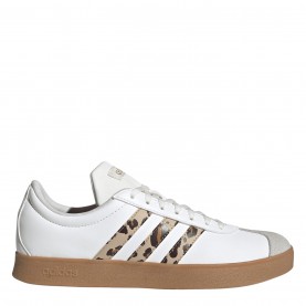 дамски,обувки,разпродажба,adidas,дамски,маратонки,adidas,vl,court,base,womens,shoes,white,leopard
