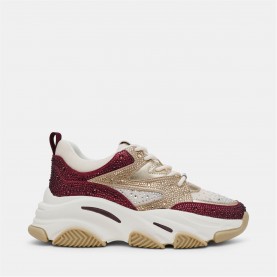 Маратонки Steve Madden Privy Trainer Ld99 - Cherry/Gold маратонки,steve,madden,madden,privy,trainer,ld99,cherry,gold