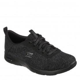 дамски,маратонки,дамски,маратонки,skechers,arch,fit,refine,lavish,wish,low,top,trainers,womens,black,black
