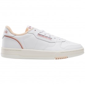 Дамски маратонки Reebok Womens Phase Court Trainers - White/White/Pin дамски,маратонки,детски,маратонки,за,футбол,на,закрито,дамски,маратонки,reebok,women,s,phase,court,trainers,white,white,pin