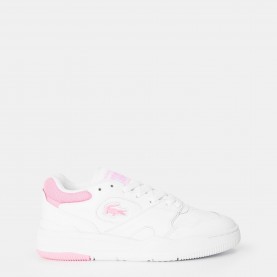 Дамски маратонки Lacoste Womens Lineshot Casual Low-Top Trainers - Wht/Lt Pnk дамски,маратонки,lacoste,women,s,lineshot,casual,low,top,trainers,wht,lt,pnk