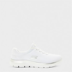 Дамски маратонки Skechers Keepsakes - Ice Angel Slip On Runners Womens - White/Silver дамски,маратонки,разпродажба,skechers,дамски,маратонки,skechers,keepsakes,ice,angel,slip,on,runners,womens,white,silver