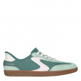 дамски,маратонки,дамски,маратонки,skechers,duraleather,&amp;,suede,overlay,bungee,low,top,trainers,womens,mint