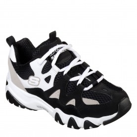 Дамски маратонки Skechers Womens Classic Low-Top Trainers - Black/White дамски,маратонки,дамски,маратонки,skechers,women,s,classic,low,top,trainers,black,white