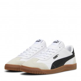 разпродажба,puma,дамски,маратонки,puma,club,5v5,sd,wht,blk,gum