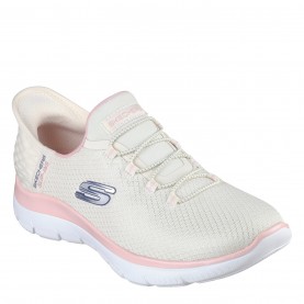 дамски,маратонки,skechers,slip,ins:,summits,diamond,dream,off,white,pink