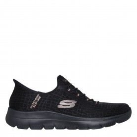 Skechers Slip-Ins: Summits - Diamond Dream - Black/Rose Gold дамски,маратонки,skechers,slip,ins,summits,diamond,dream,black,rose,gold