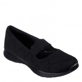 разпродажба,skechers,дамски,маратонки,skechers,seager,casual,party,blk,knt