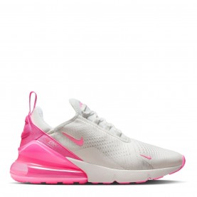 Дамски маратонки Nike Air Max 270 Ladies Trainers - Smt White/Pnk дамски,маратонки,разпродажба,nike,дамски,маратонки,nike,air,max,270,ladies,trainers,smt,white,pnk