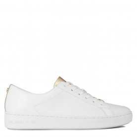 Маратонки MICHAEL Michael Kors Women's Keaton Court Trainers - Wht/Gold маратонки,michael,michael,kors,women's,keaton,court,trainers,wht,gold
