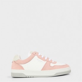 маратонки,mallet,women's,bentham,court,low,top,trainers,white,light,pnk