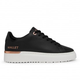 Дамски маратонки Mallet Womens GRFTR Lite Low-Top Trainers - Black Rose Gold дамски,маратонки,отново,на,училище,mallet,women,s,grftr,lite,low,top,trainers,black,rose,gold