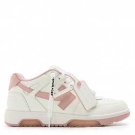 маратонки,off,white,women's,out,of,office,trainers,signature,arrows,sneakers,white,pink