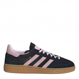 Дамски обувки adidas Originals Womens Handball Spezial Shoes - Core Black/Pink дамски,обувки,отново,на,училище,adidas,originals,womens,handball,spezial,shoes,core,black,pink