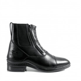 гумени,ботуши,за,езда,всички,обувки,за,езда,brogini,vasto,double,zip,paddock,riding,boot,black