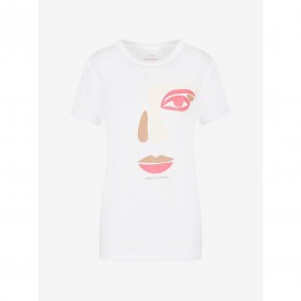 Armani Exchange T-Shirt - White дамски,топове,armani,exchange,t,shirt,white