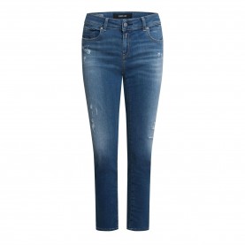 Дънки Replay Faaby Slim-Fit Jeans - Blue дънки,дамски,дънки,replay,faaby,slim,fit,jeans,blue