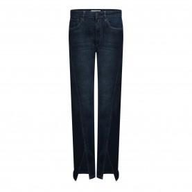 Дънки Replay Perlie Straight-Fit Jeans - Blue дънки,дамски,дънки,replay,perlie,straight,fit,jeans,blue