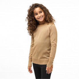 детски,пуловер,детски,облекла,biba,junior,girls,biba,soft,shimmer,jumper,gold