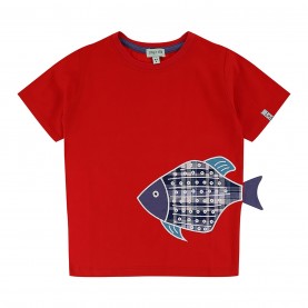 тениска,детски,тениски,детски,облекла,lilly,and,sid,&amp;,sid,red,fish,applique,t,shirt,red