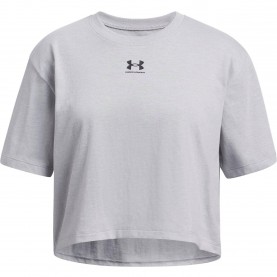 Тениска Under Armour Kids Rival Short-Sleeve Oversized T-Shirt - Gray тениска,детски,тениски,under,armour,kids,rival,short,sleeve,oversized,t,shirt,gray