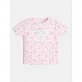 тениска,детски,облекла,guess,multi,bear,t,shirt,pink,p6l0
