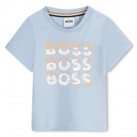 детска,тениска,детски,облекла,boss,logo,t,shirt,infants,prsn,blue,887