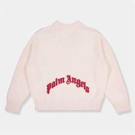 детска,плетена,блуза,детски,3/4,панталони,palm,angels,unisex,kids',logo,knitted,top,pink,3b27