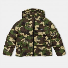 детско,яке,детски,3/4,панталони,palm,angels,unisex,kids',logo,cropped,insulated,short,puffer,jacket,camo,8403