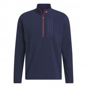 мъжки,softshell,якета,мъжки,якета,adidas,ultimate365,tour,wind.rdy,half,zip,pullover,navy