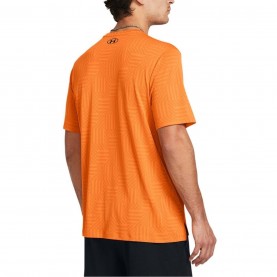 Тениска Under Armour Tech Vent Geotessa Short Sleeve T-Shirt - Orange тениска,мъжки,блузи,с,яка,мъжки,тениски,мъжки,потници,мъжки,къси,панталони,under,armour,tech,vent,geotessa,short,sleeve,t,shirt,orange
