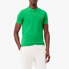 Блуза с яка Lacoste Slim Fit L.12.12 Piqu¿ Polo Shirt - Green блуза,с,яка,мъжки,тениски,lacoste,slim,fit,l,12,12,piqu,polo,shirt,green