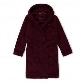 рокля,детски,3/4,панталони,tommy,hilfiger,kids',sherpa,dressing,gown,burgundy,xih