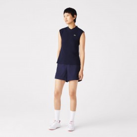 Блуза с яка Lacoste Sport Organic Cotton Golf Polo Shirt - Navy блуза,с,яка,дамски,топове,lacoste,sport,organic,cotton,golf,polo,shirt,navy